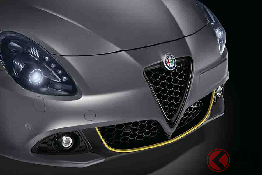 「ジュリエッタ ヴェローチェ マット」のフロントマスク