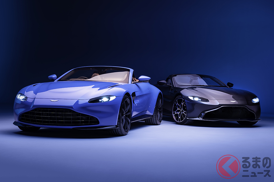 ヴァンテージ生誕の70周年を記念してベーングリルをオプションで装着できる