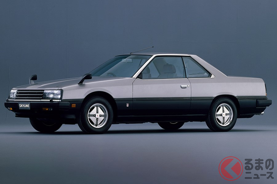 ファンが待ちに待っていたDOHCエンジンを搭載した「スカイラインRS」