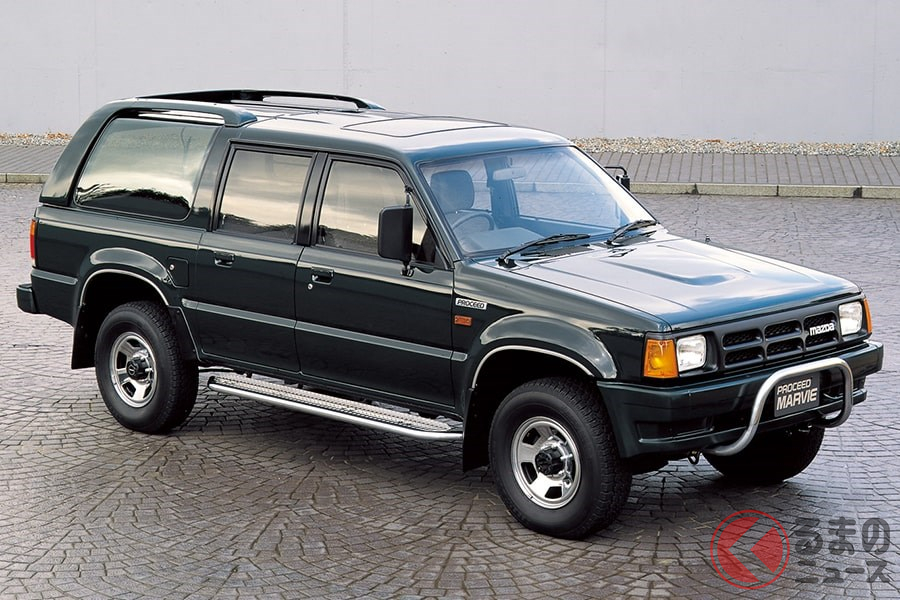 トラックをベースとしたロングボディが特徴的な「プロシードマービー」