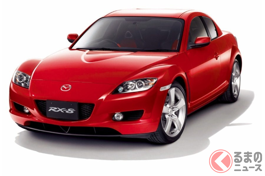 希少な4ドアピュアスポーツの「RX-8」