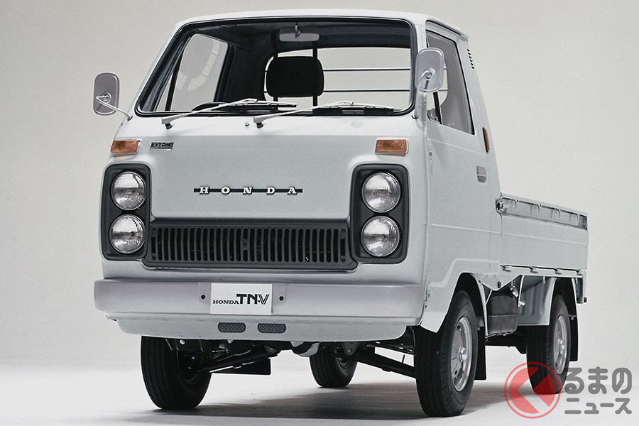 唯一無二! 4灯式ヘッドライトを採用した軽トラック「TN-V」