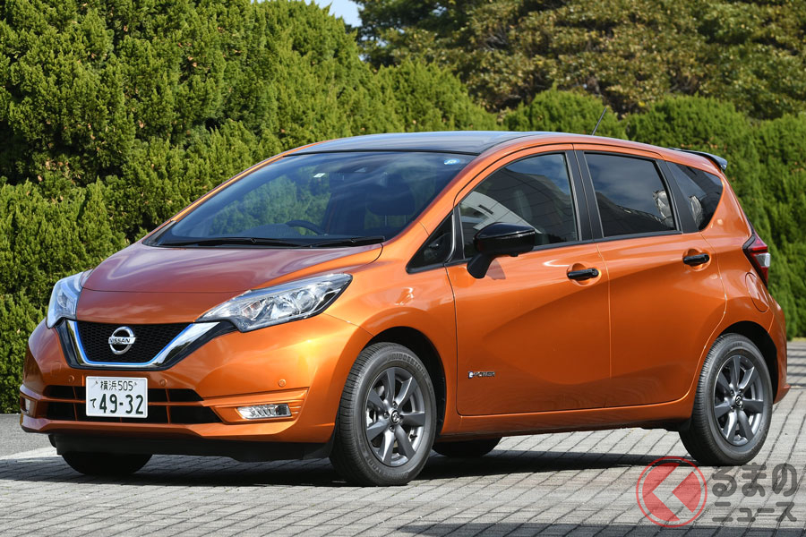 日産クリックモビの対象車種のひとつに設定されている同社のコンパクトカー「ノート」