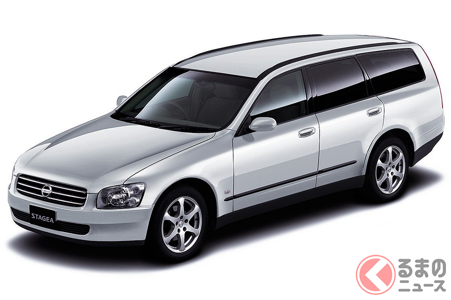 初代から高性能ワゴンとして人気を博した「ステージア」