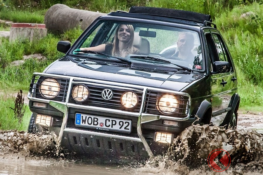悪路走破性の高さは折り紙付きだった「ゴルフ カントリー」