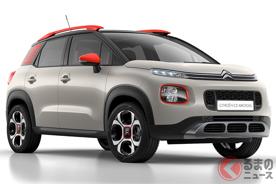 まさにシトロエンの真骨頂であるユニークなデザインの「C3エアクロスSUV」