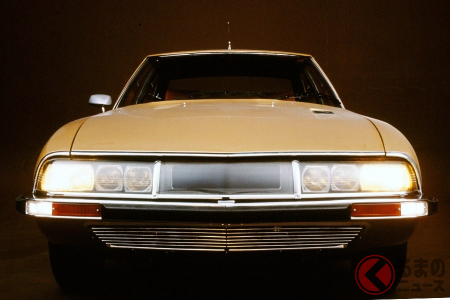 シトロエン車のなかでも、もっとも前衛的なデザインといわれる「SM」