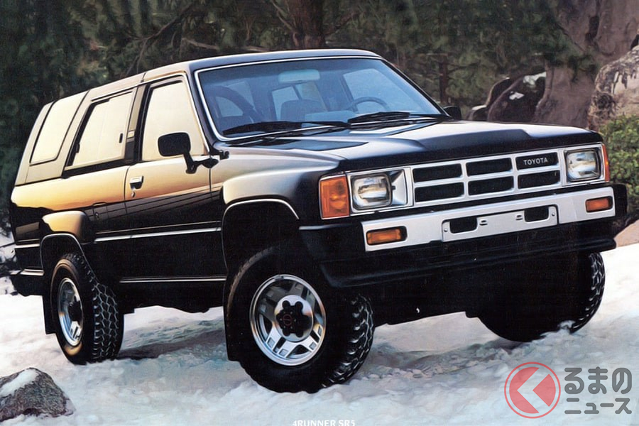 スタイリッシュなフォルムで人気となった「ハイラックスサーフ」(画像は北米仕様)