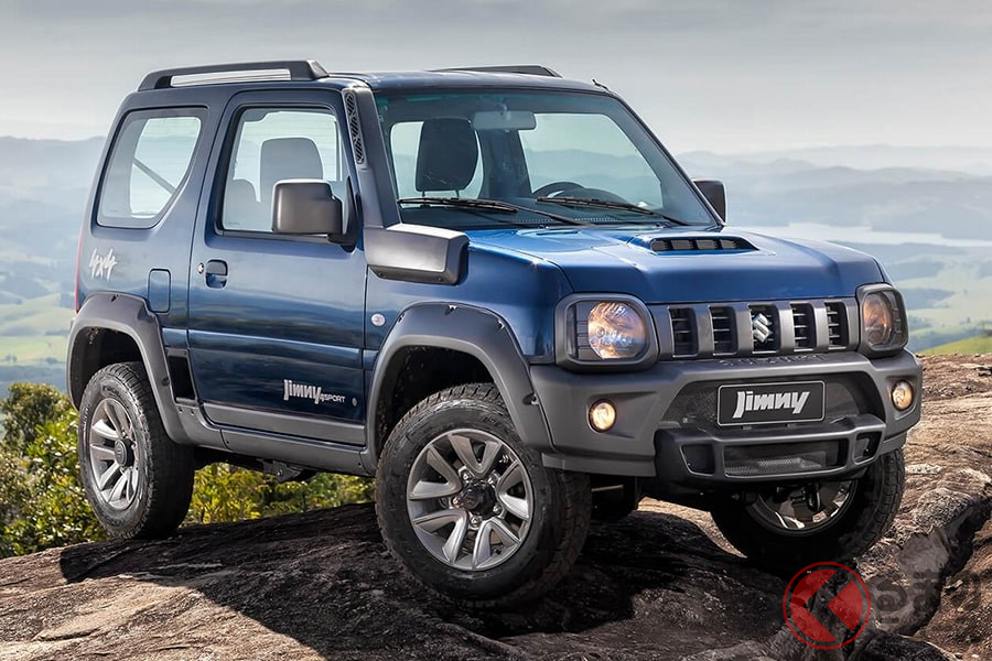 まるでカスタマイズされたかのようなブラジル製先代「ジムニー」