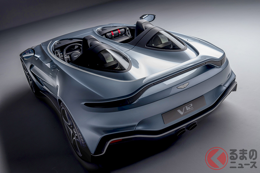 ルーフもスクリーンもない「V12スピードスター」
