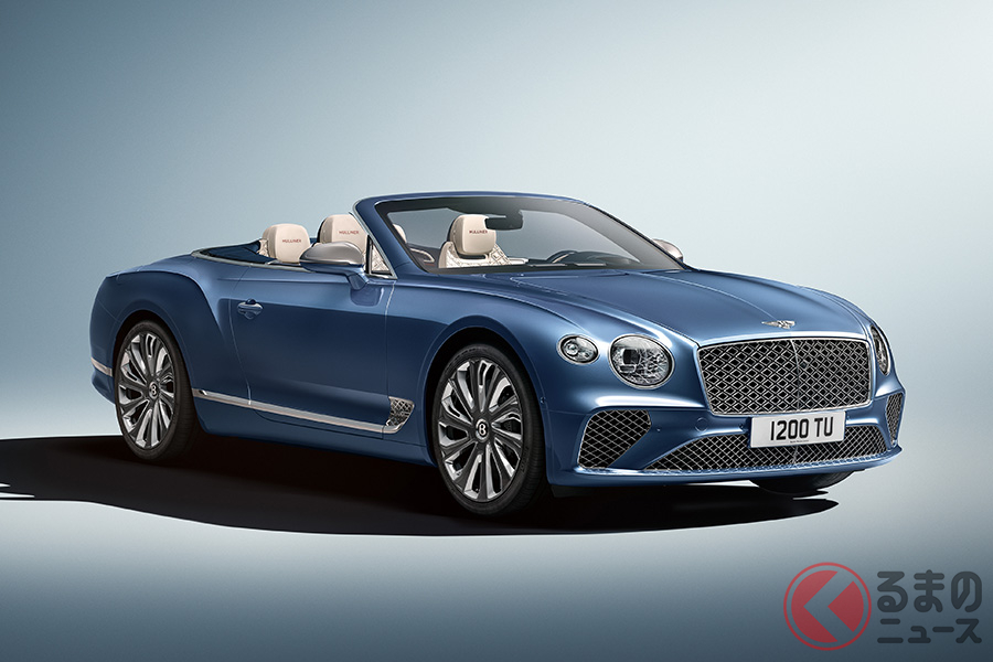ベントレーマリナーが製作した新型「コンチネンタルGTマリナー コンバーチブル」