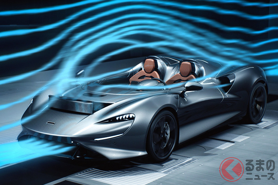 マクラーレン「エルバ」の「アクティブ・エア・マネージメント・システム(AAMS)」