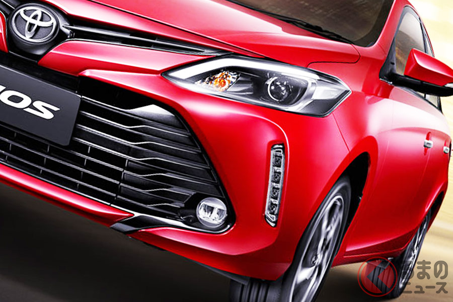 小さなカムリのようなデザインの「ヴィオス」