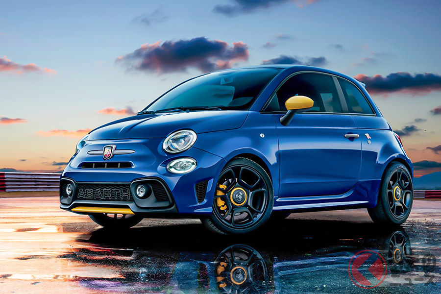 20馬力アップで240台限定のアバルト「595/595Cピスタ」