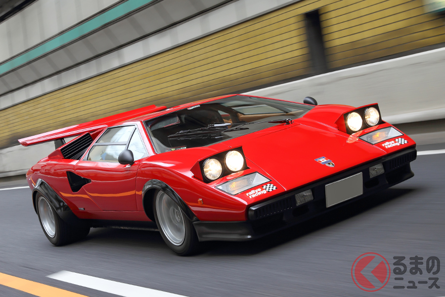 ウォルター・ウルフ氏が、ランボルギーニ本社に直接オーダーして製作したウルフ・カウンタック