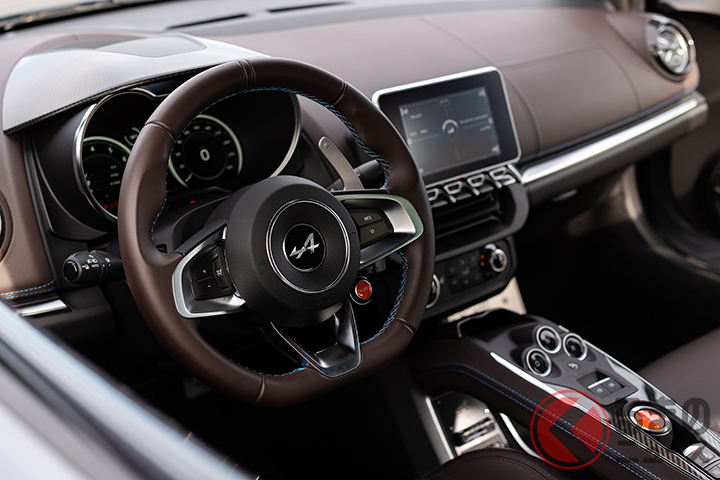 アルピーヌ「A110リネージ」のインテリア