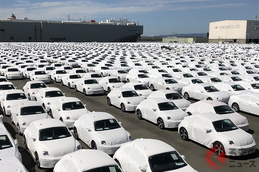 2019年度の外国メーカーの新規登録台数は29万2109台。前年度比で94.9%とマイナス5.1ポイントとなった