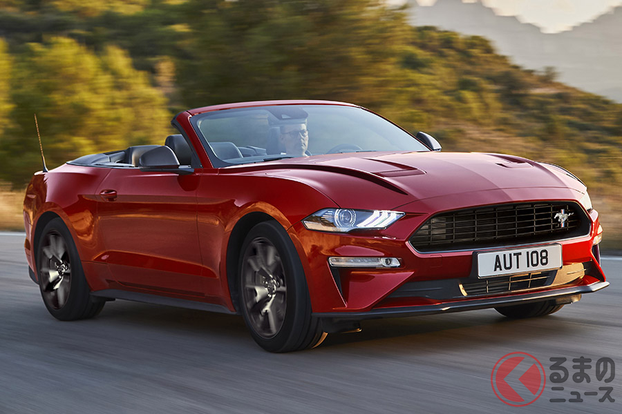 2019年型フォード「マスタング」コンバーチブル
