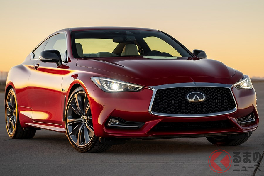 ラグジュアリーなハイパフォーマンスクーペの「Q60 RED SPORT 400」