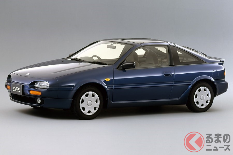 「フェアレディZ」を模したディテールながら人気は獲得できなかった「NXクーペ」