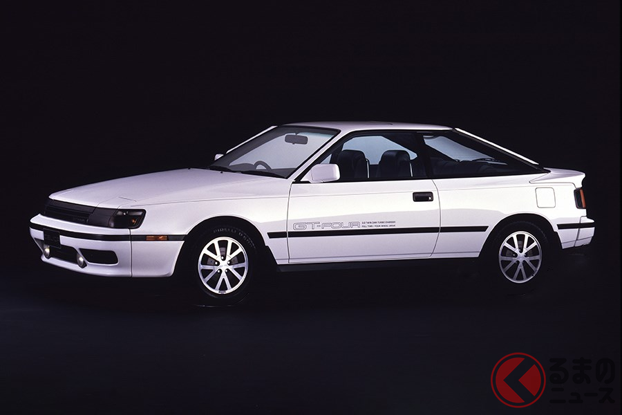 流麗なフォルムに優れた動力性能を誇った「セリカ GT-FOUR」