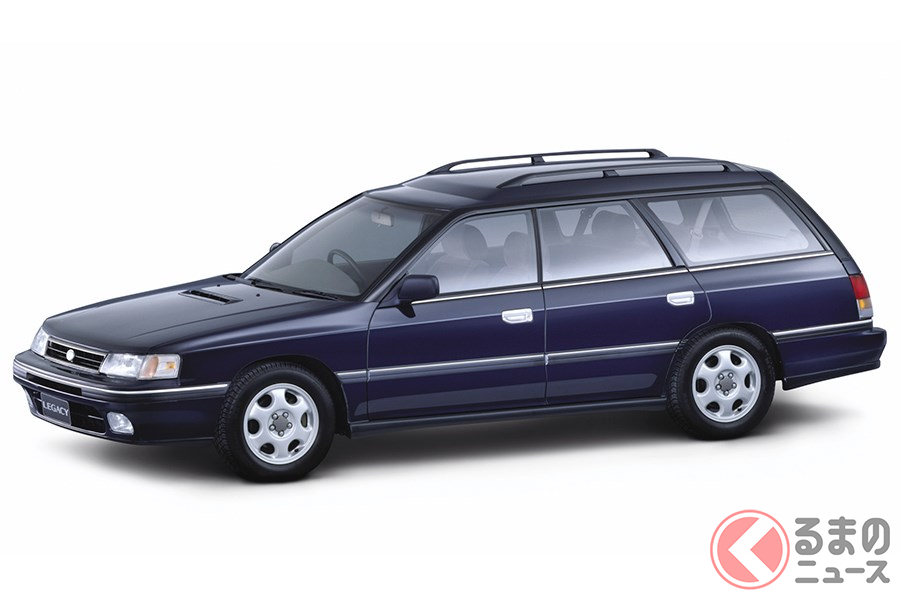 ステーションワゴンブームの火付け役となった「レガシィ ツーリングワゴン」