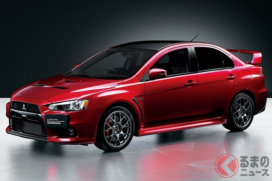 伝統あるセダンラインナップの最後を飾った「ランサーエボリューションX」