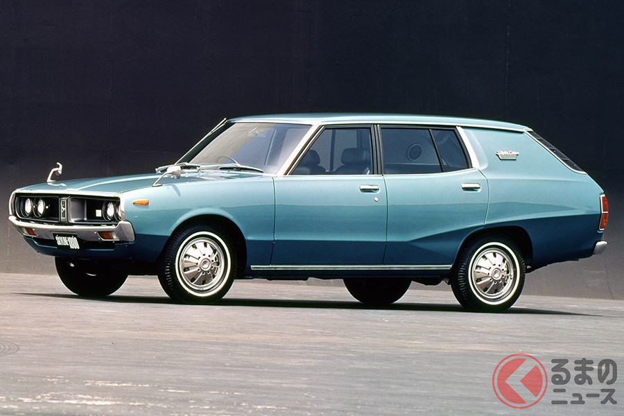 Cピラーが特徴的でスタイリッシュな「スカイラインワゴン」(画像はバンモデル)