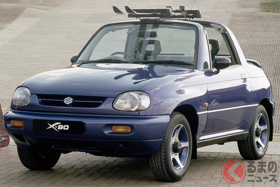 オープンでもSUVテイストを継承するスズキ「X-90」(欧州仕様)