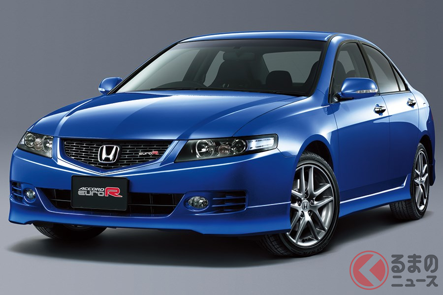 シリーズでラストとなった高性能エンジン搭載モデルの「アコード ユーロR」