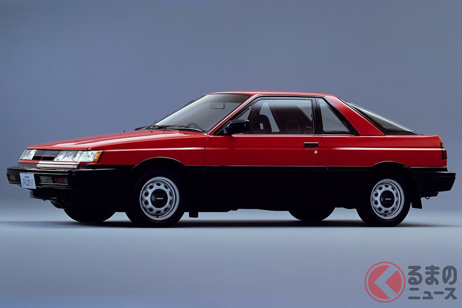 まさにクサビ型の見本のようなスタイルの「サニーRZ-1」