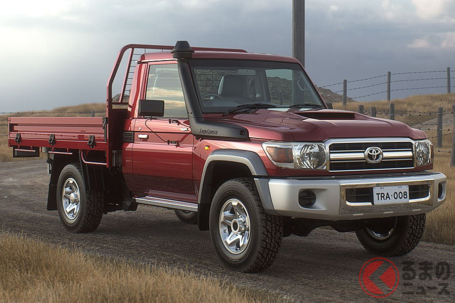 本物のギアとしていまも世界中で愛されている「ランドクルーザー70」