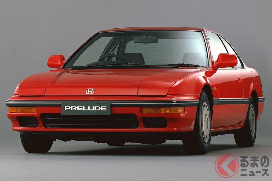 ボンネットの高さはフェラーリ328と同等だった「プレリュード」