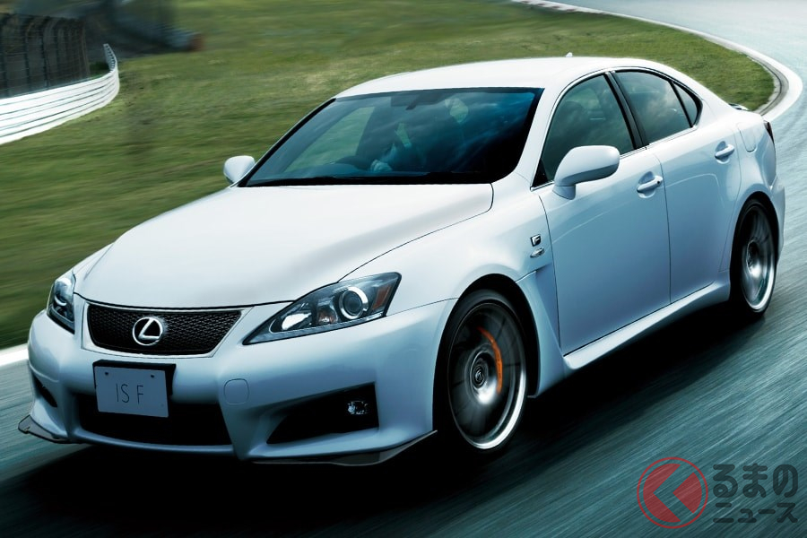 大排気量NAエンジンの豪快な加速が魅力の「IS F」