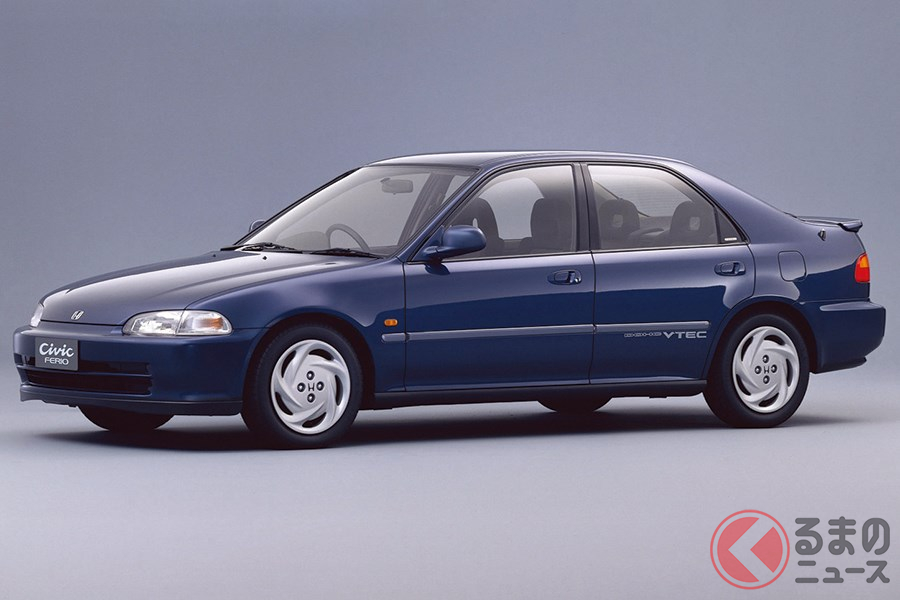 当時、FFセダン最速の呼び声が高かった「シビックフェリオ SiR」