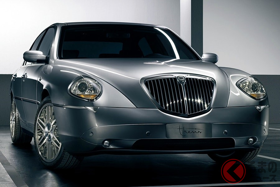 高級車としてはかなりアグレッシブなデザインの「テージス」