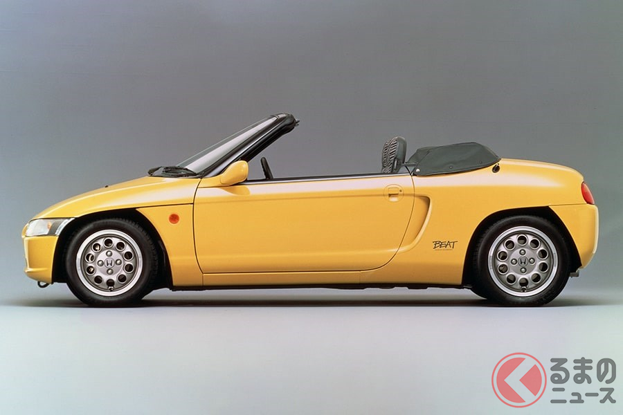 統制のとれた美しいラインが印象的なデザインの「ビート」