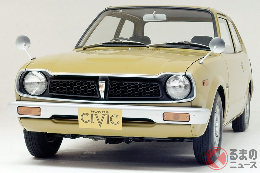 新時代のFFコンパクトカーとしてデビューした「シビック」