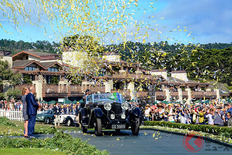 2019年のペブルビーチでのひとこま(撮影:武田公実)