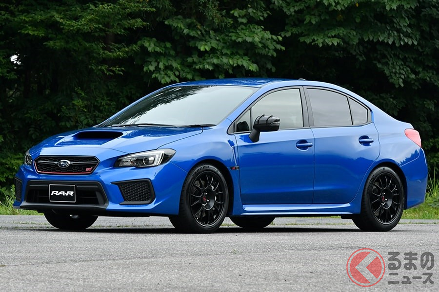 硬派な仕様で一躍人気となった「WRX STI タイプRA-R」