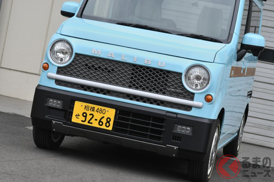 ホンダ N Van がレトロ調に大変身 80年代風カスタムを提案したワケとは くるまのニュース ホンダ N Van がレトロ調に大変身 80年代風カスタムを提案したワケとは くるまのニュース