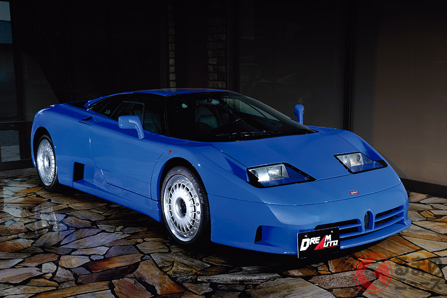 110年の時を経て1991年にモデナで復活を遂げた名門ブランド「ブガッティ」。しかしその4年後には財政破綻のためブランドが消滅。生産台数わずか154台程度。数奇な運命を辿ったスーパーカーだ