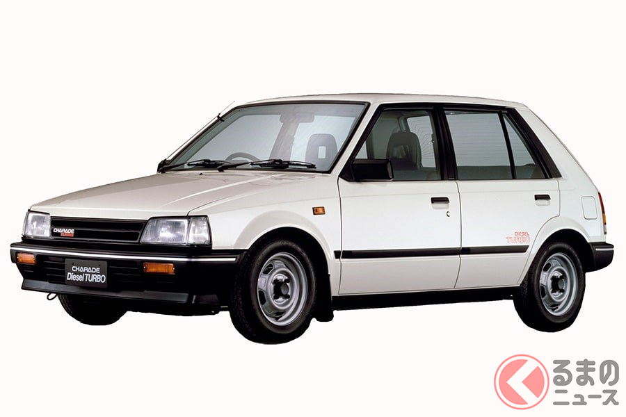 世界最小排気量のディーゼルという偉業を成し遂げた「シャレード」