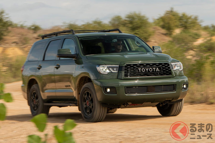 ランクル超えのデカさ!? トヨタ最大SUV「セコイア」 北米に似合う