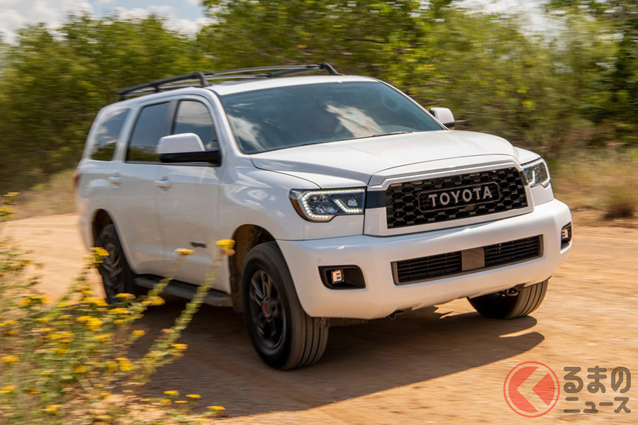 デカすぎ 全長5mのランクル超えsuv トヨタ セコイア の最新 特別モデルを発表 くるまのニュース デカすぎ 全長5mのランクル超えsuv トヨタ セコイア の最新 特別モデルを発表 くるまのニュース