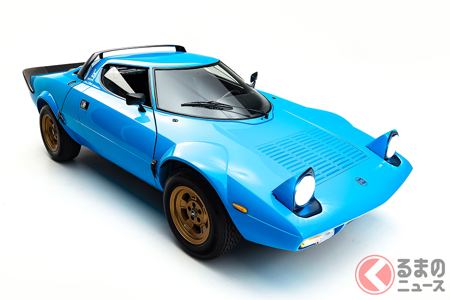 ベルトーネによってデザイン製作されたボディを纏ったランチア・ストラトス(C)2020 Courtesy of RM Sotheby's