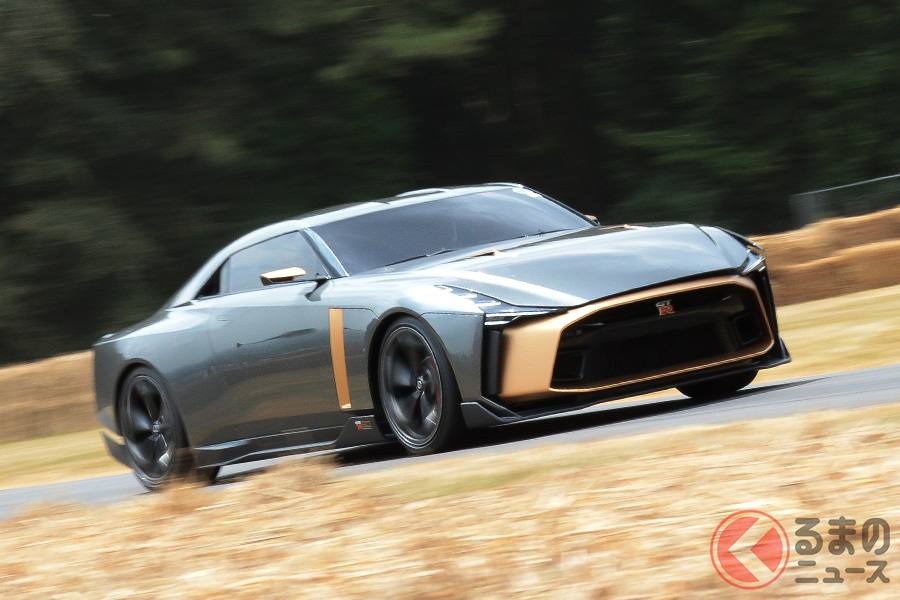 2018年のグッドウッド・フェスティバル・オブ・スピードで公開された日産GT-R 50th byイタルデザイン