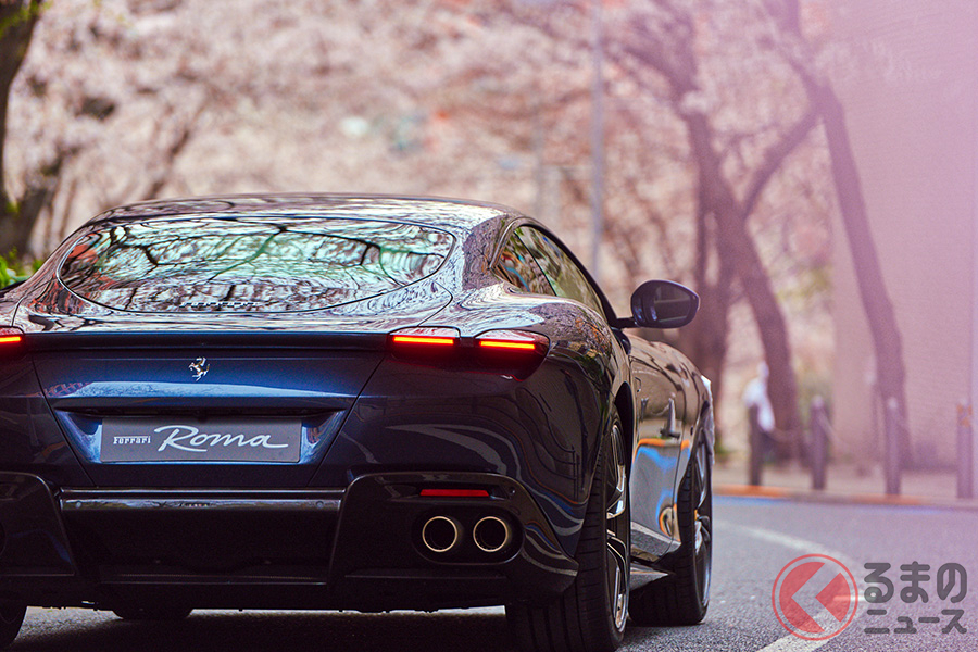 日本に上陸したフェラーリ・ローマ
