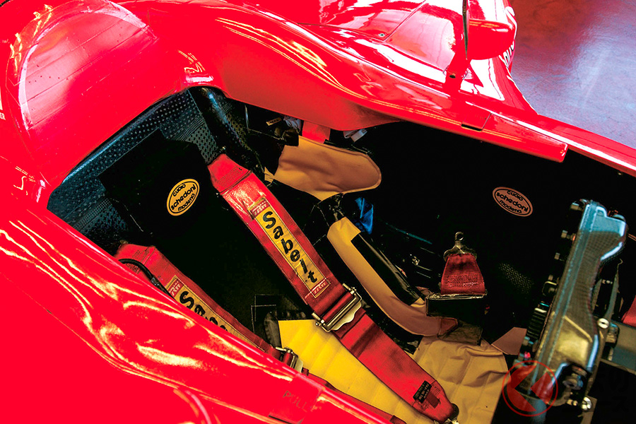シューマッハが運転したフェラーリのF1マシーン