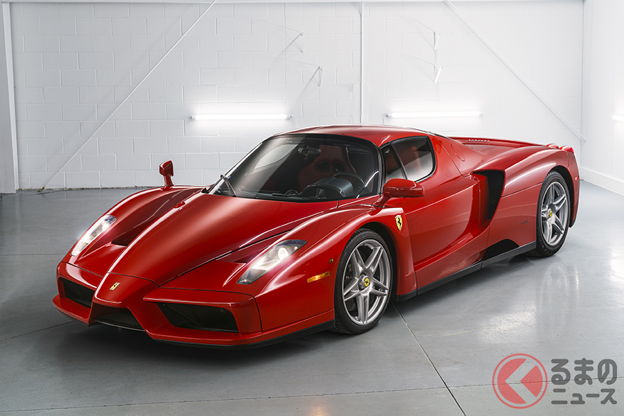 F1マシンのイメージを落とし込んだ「エンツォ」は、F1コンストラクターであるフェラーリだからこそできるデザインだ